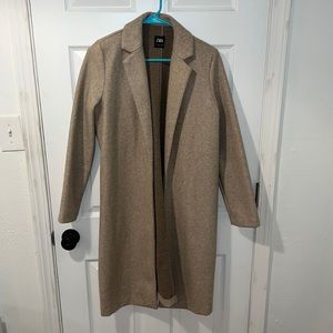 Basic Zara Camel Coat